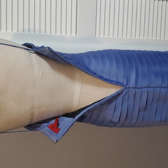 JS COLLECTION TIERED FORMAL REMOVABLE SHOULDER STRAPS BUILT IN PADDED BRA - Picture 11 of 16